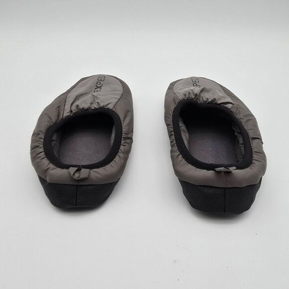 Exped Slippers Womens Small 6 7 8 Gray Camp Puffer Insulated Synthetic Puffy - Picture 3 of 11